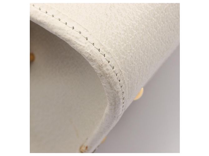 Borsa Loewe Amazona 36 Bianco Beige - vista 6
