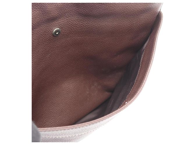 Borsa a tracolla in pelle marrone Loewe - vista 9