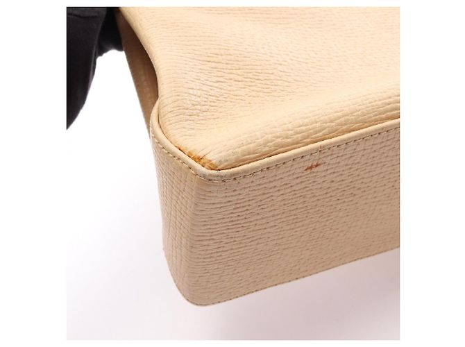 Borsa Tote in pelle beige Loewe - vista 10