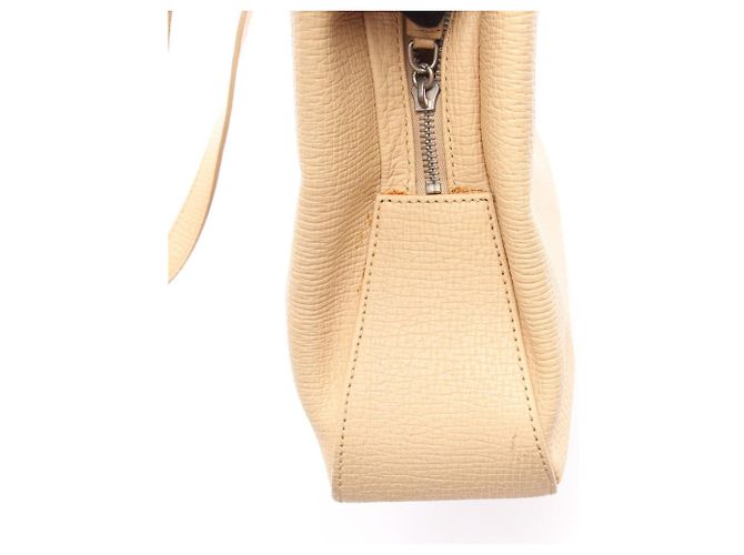 Borsa Tote in pelle beige Loewe - vista 7