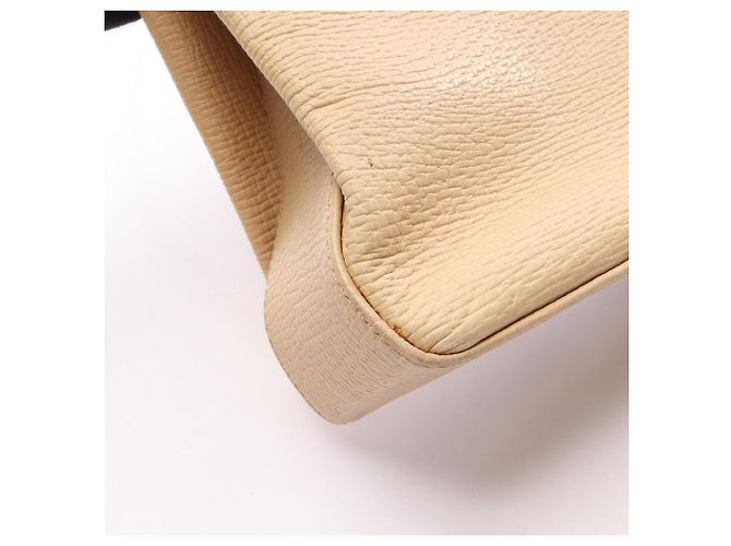 Borsa Tote in pelle beige Loewe - vista 8