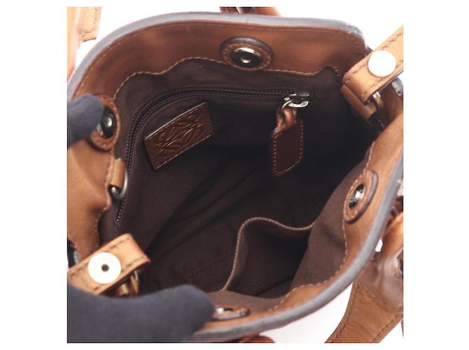 Borsa 2-Way Loewe Fiesta Marrone - vista 3