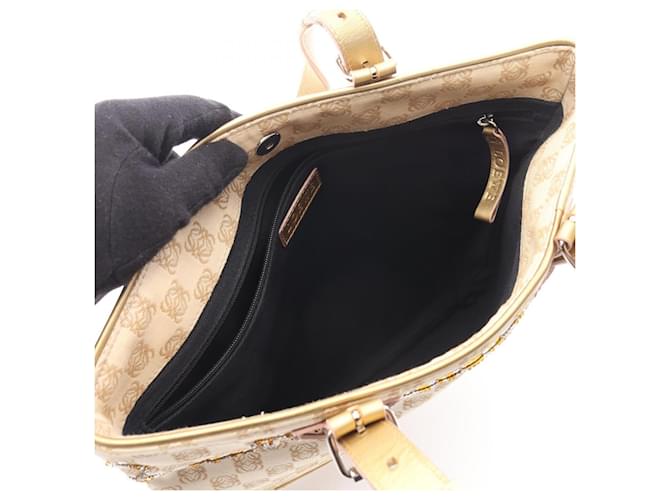Borsa Loewe Repeat Anagram Beige - vista 3