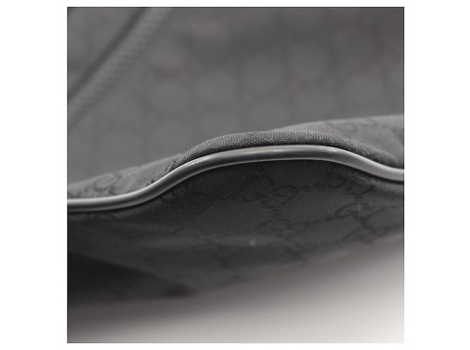 Borsa a Spalla Gucci GG Pattern Nero - vista 5