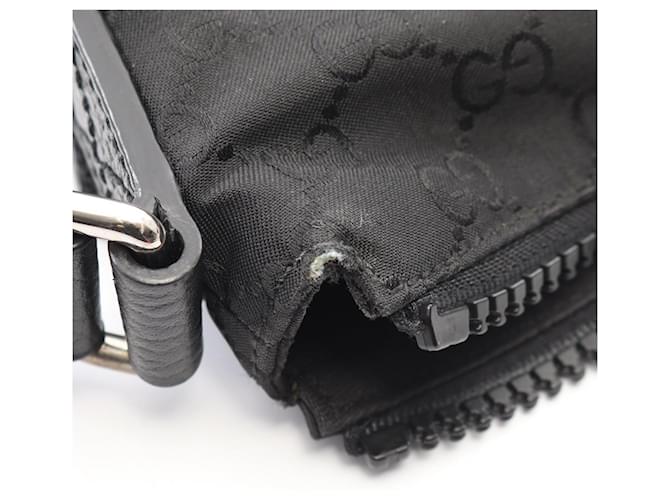 Borsa a Spalla Gucci GG Pattern Nero - vista 6