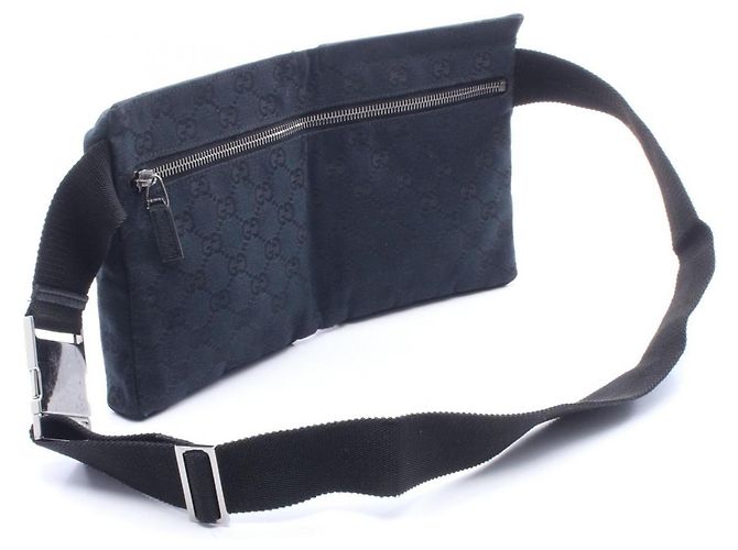 Marsupio Gucci GG Canvas Nero - vista 2