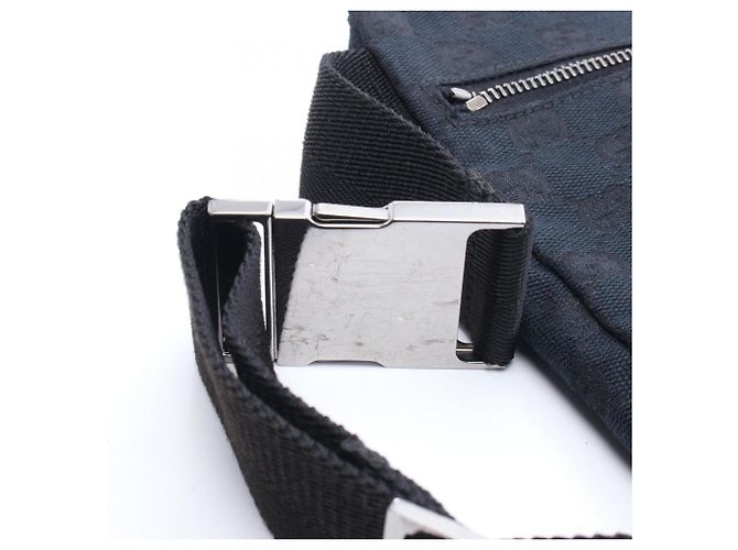 Marsupio Gucci GG Canvas Nero - vista 7