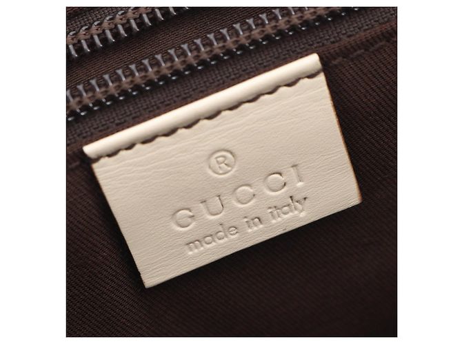 Borsa a tracolla Gucci GG Canvas Beige Crudo - vista 4