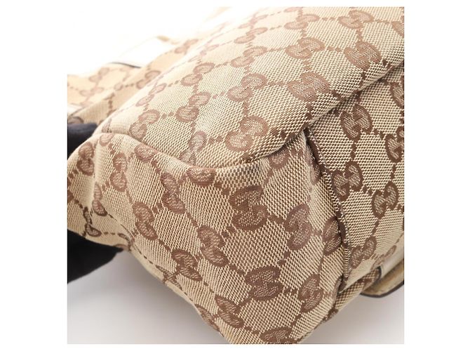Borsa a tracolla Gucci GG Canvas Beige Crudo - vista 9