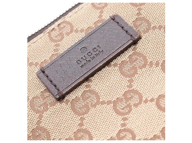 Bolso de Hombro Gucci GG Canvas Castaño Beige - vista 9
