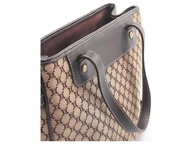 Céline Borsa Celine Macadam Marrone Beige - vista 10