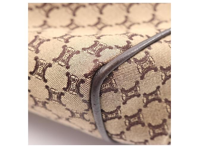 Céline Borsa Celine Macadam Marrone Beige - vista 11
