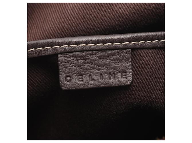Céline Borsa Celine Macadam Marrone Beige - vista 4