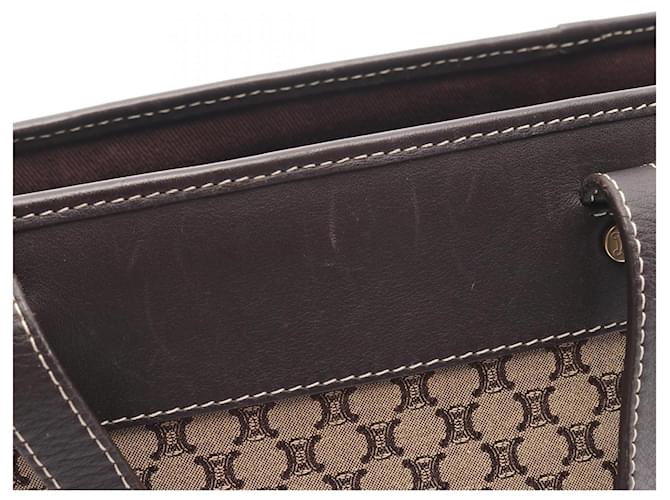 Céline Borsa Celine Macadam Marrone Beige - vista 6