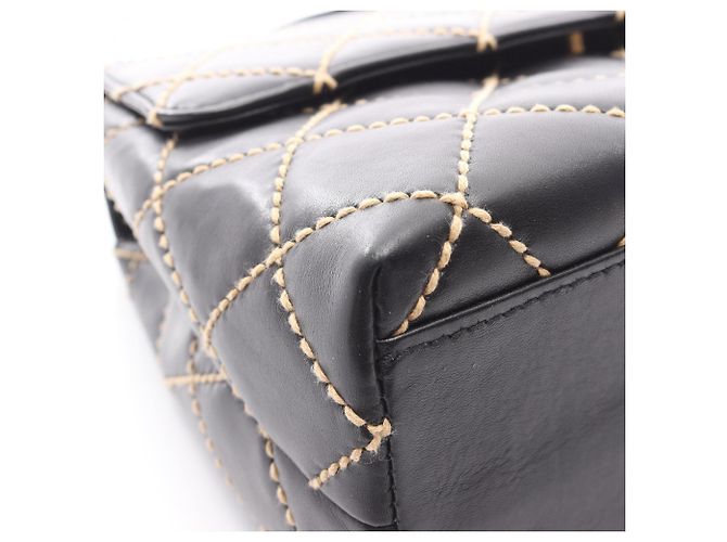 Borsa a mano con manico Wild Stitch Chanel Nero - vista 10