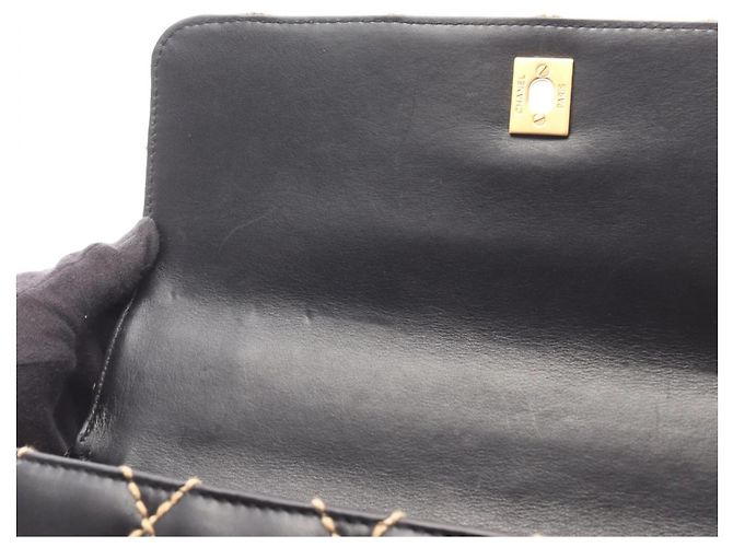 Borsa a mano con manico Wild Stitch Chanel Nero - vista 6
