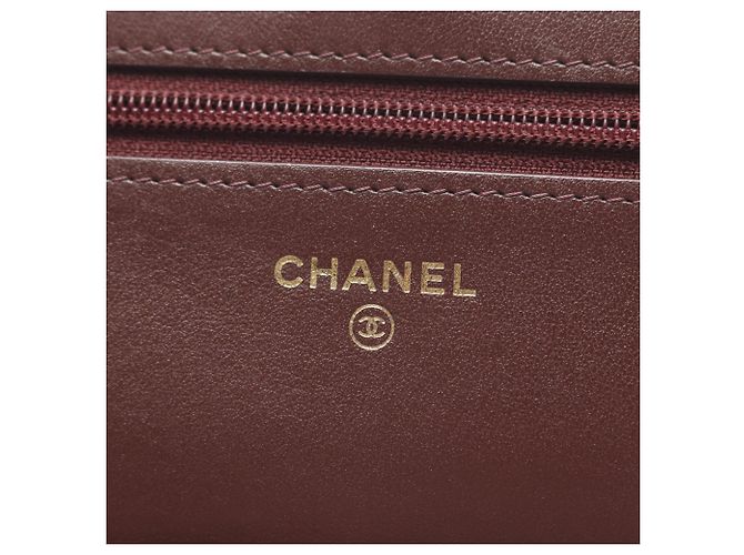 Borsa a Spalla Chanel Matelassé Marine Charm Marrone Blu navy - vista 4