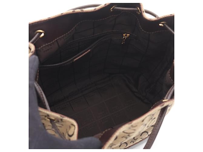 Céline Borsa a Spalla Celine C Macadam Marrone Beige - vista 3