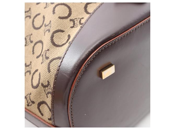 Céline Borsa a Spalla Celine C Macadam Marrone Beige - vista 6