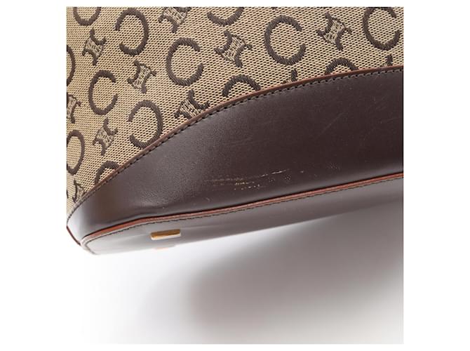 Céline Borsa a Spalla Celine C Macadam Marrone Beige - vista 8