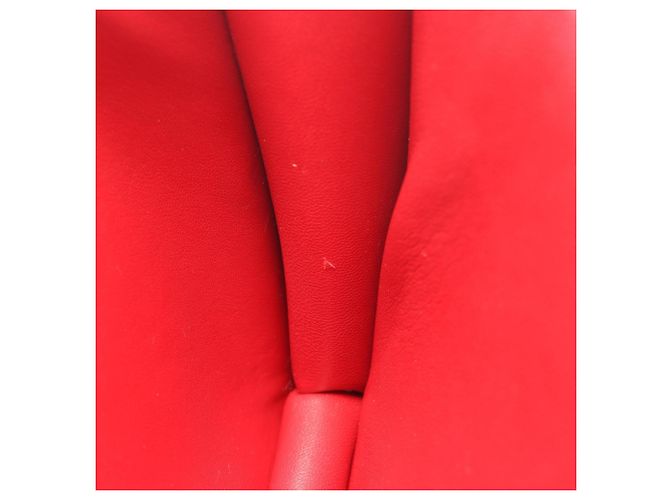 Céline Bolso de Hombro Celine Classic Box Medium Roja - vista 5