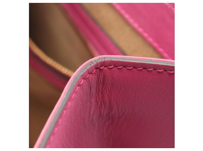Borsa Gucci 2-Way in pelle rosa e rossa Rosso - vista 5