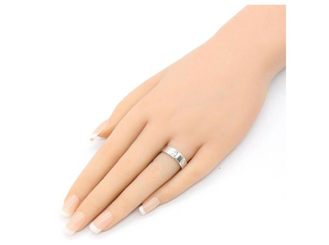Cartier Love Ring aus 18K Weißgold Silber - Ansicht 6