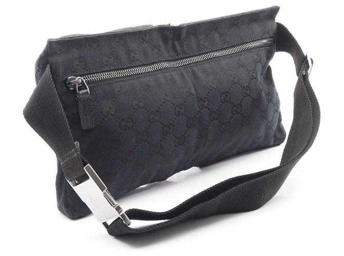 Marsupio Gucci GG Canvas Nero - vista 2