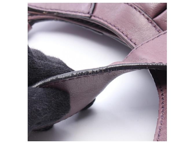 Borsa a mano 2-Way Gancini Salvatore Ferragamo Porpora - vista 10