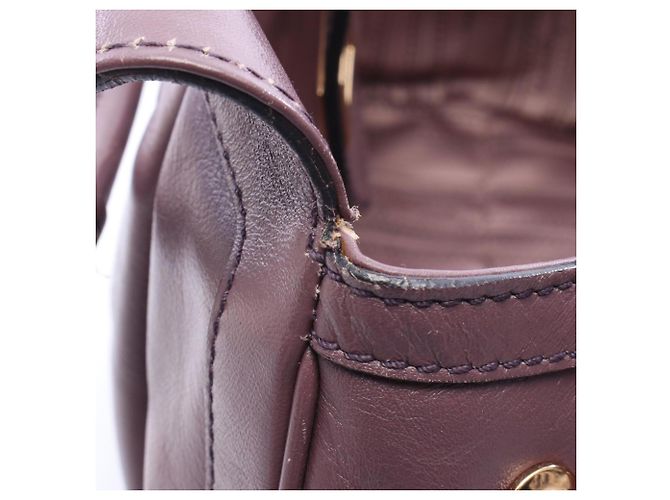 Borsa a mano 2-Way Gancini Salvatore Ferragamo Porpora - vista 5