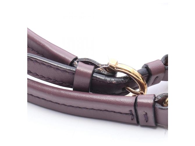 Borsa a mano 2-Way Gancini Salvatore Ferragamo Porpora - vista 6