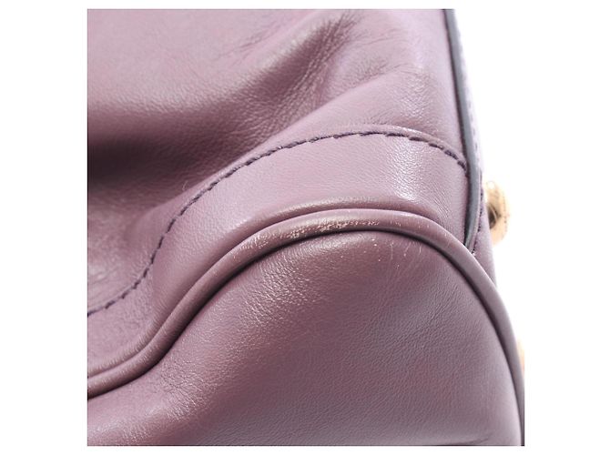 Borsa a mano 2-Way Gancini Salvatore Ferragamo Porpora - vista 8