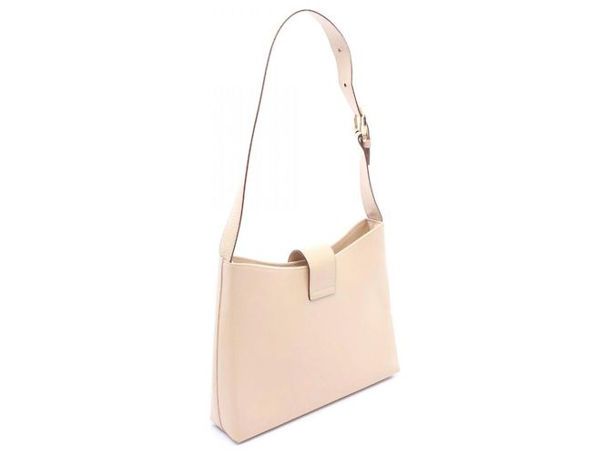Borsa a tracolla Salvatore Ferragamo Gancini Beige - vista 2