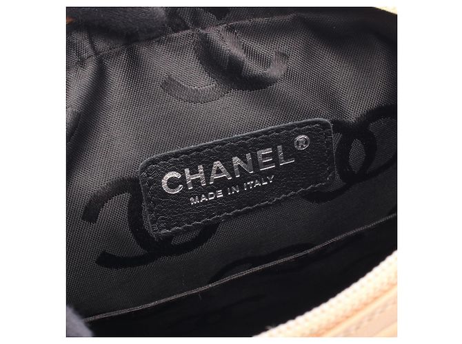 Borsa a Spalla Chanel Cambon Line Nero Beige - vista 4