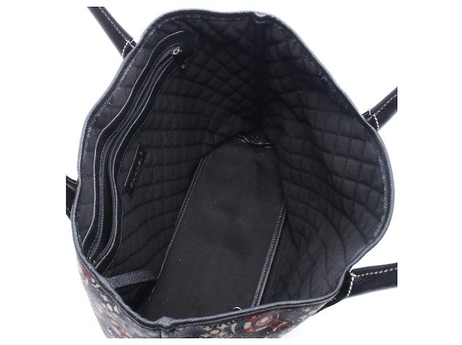 Borsa Tote Chanel Coco Travel Nero Multicolore - vista 3