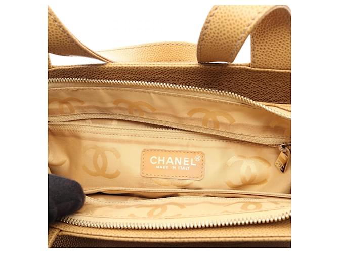 Borsa Tote Chanel Coco Mark Beige - vista 10