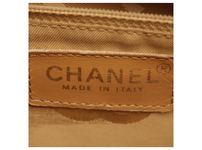 Borsa Tote Chanel Coco Mark Beige - vista 4