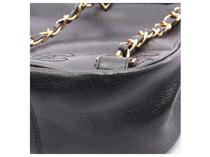 Zaino/Borsa Chanel Triple Coco Mark Nero - vista 10