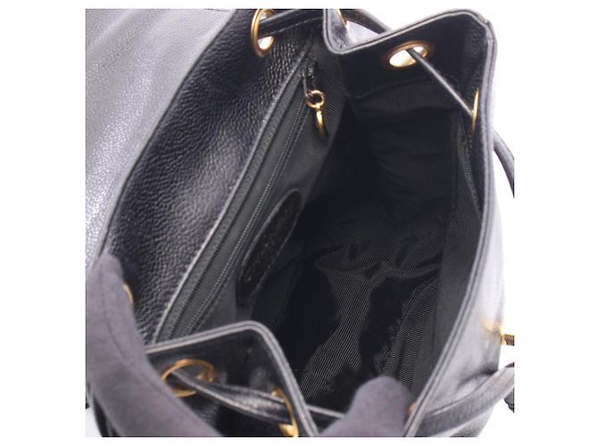 Zaino/Borsa Chanel Triple Coco Mark Nero - vista 3