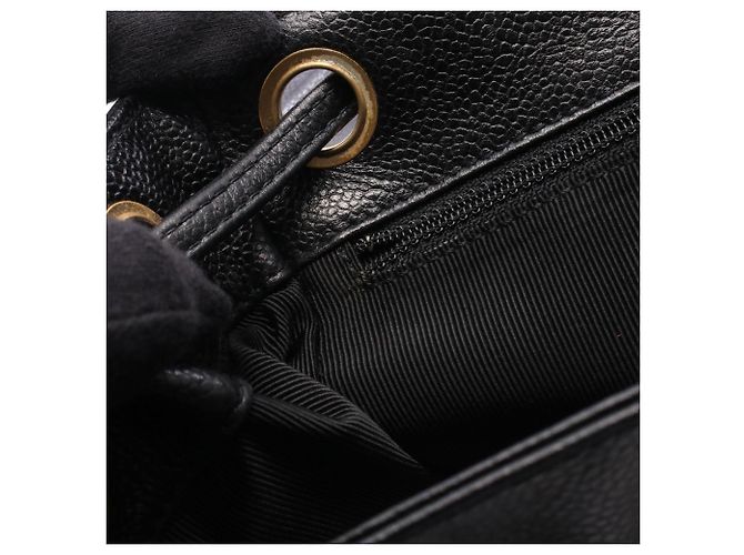 Zaino/Borsa Chanel Triple Coco Mark Nero - vista 6