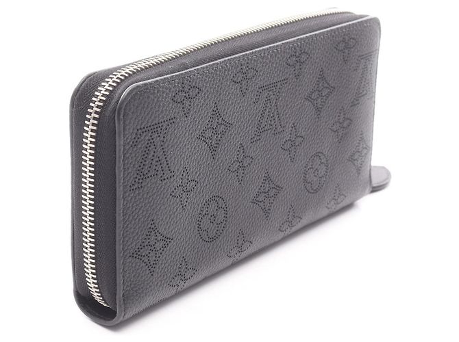 Louis Vuitton Zippy Wallet aus schwarzem Leder - Ansicht 2