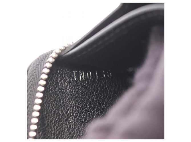 Louis Vuitton Zippy Wallet aus schwarzem Leder - Ansicht 5
