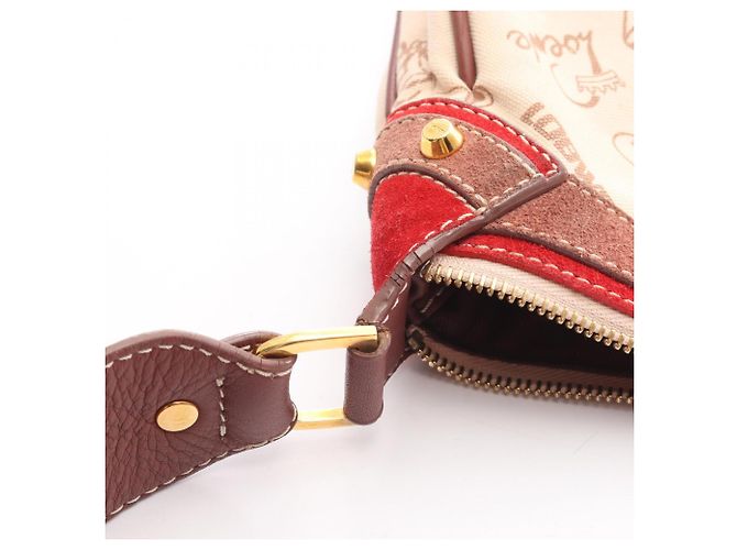 Borsa a Spalla/Borsa a Mano Loewe 160th Anniversary Marrone Crudo - vista 13