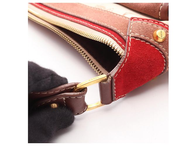 Borsa a Spalla/Borsa a Mano Loewe 160th Anniversary Marrone Crudo - vista 14