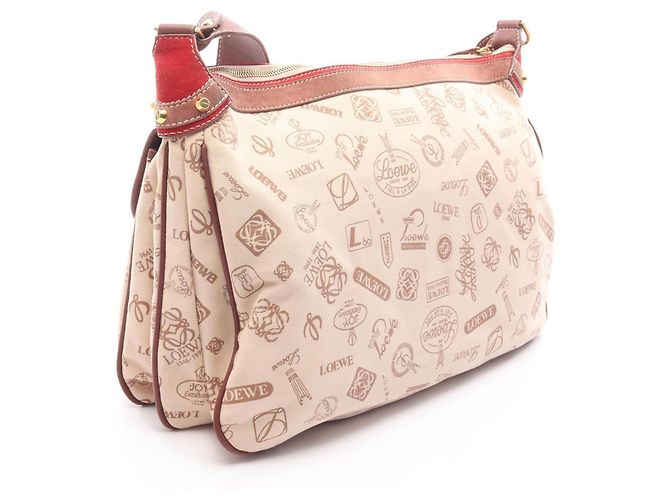 Borsa a Spalla/Borsa a Mano Loewe 160th Anniversary Marrone Crudo - vista 2