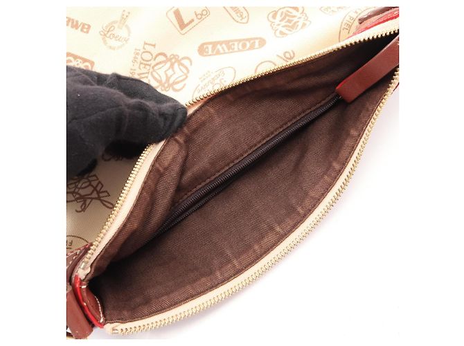 Borsa a mano/Borsa a tracolla Modello 160° Anniversario Loewe Marrone Rosso Beige - vista 5