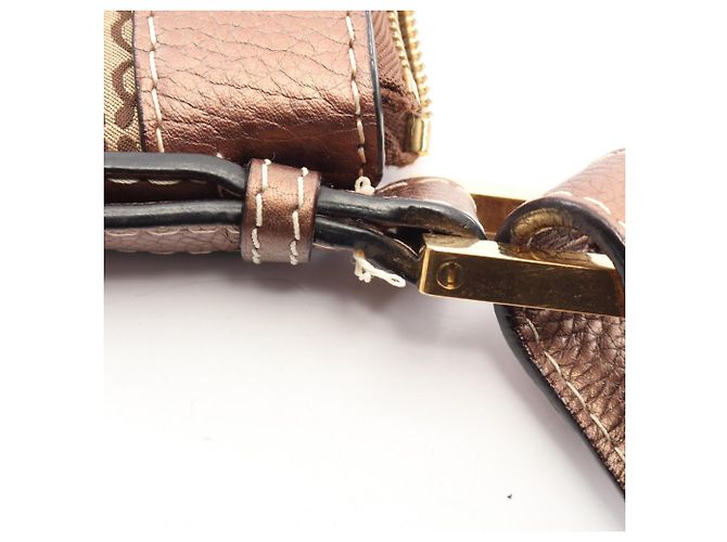 Borsa a Spalla Loewe Anagram Marrone Beige - vista 6