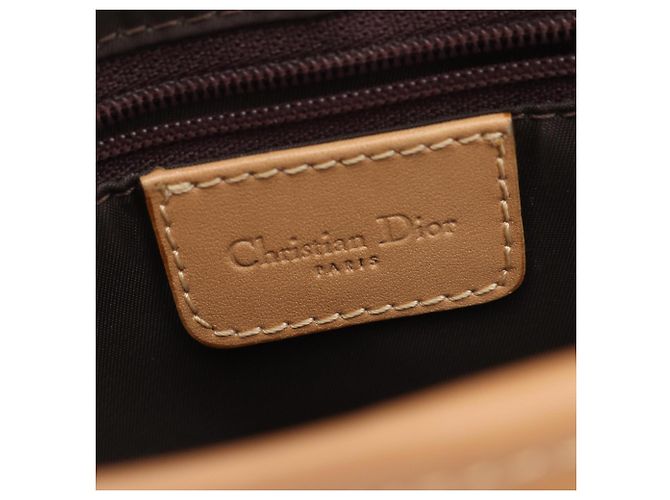 Christian Dior Trotter Saddle Bag Braun Beige - Ansicht 4