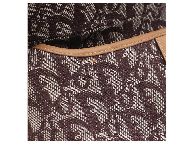 Christian Dior Trotter Saddle Bag Braun Beige - Ansicht 6
