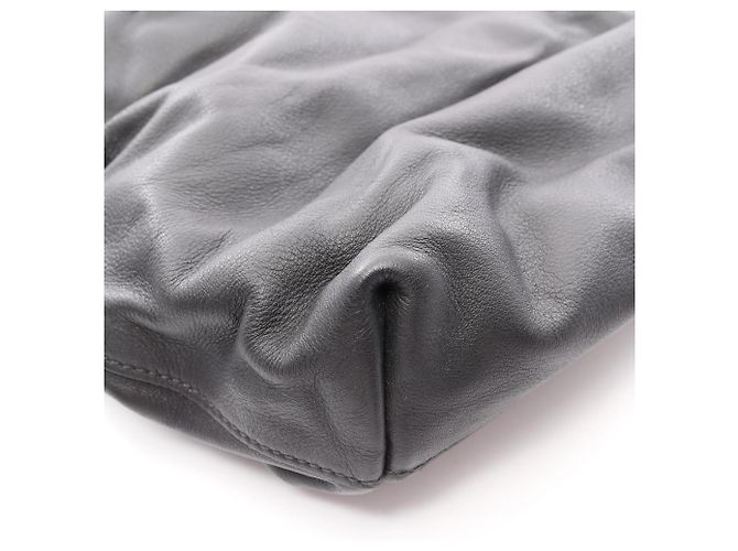 Borsa Tote 2WAY in vitello morbido Prada Nero - vista 12
